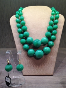 Coppia collane a gradazione - 22) Verde Smeraldo