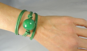 Bracciale Maxi Boulle - 22) Verde smeraldo 