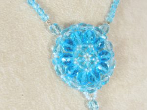 collier cerchi preziosi  - turchese - particolare