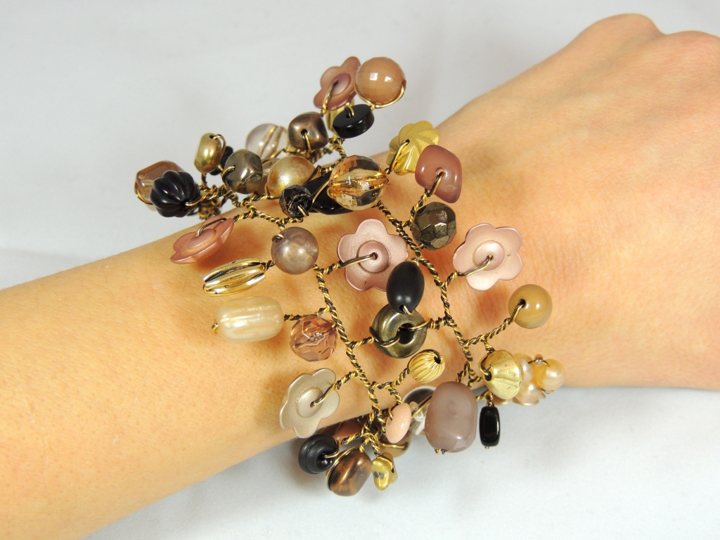 Bracciale "Ramage" doppio - particolare 