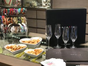 La nostra "postazione di degustazione"
